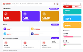 Attendance
								and  Salary
								Management
								System